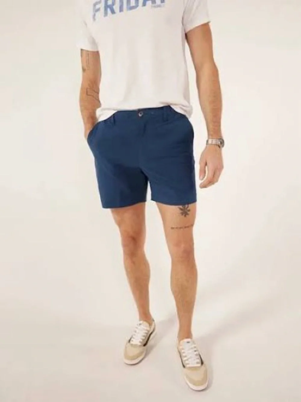 Chubbies The New Avenues 6.0 Everywear Shorts Mens Large Navy Blue